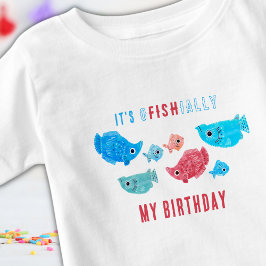 Fischpuppe offiziell mein Geburtstag Baby T-shirt