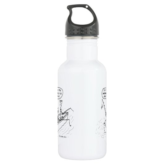 Fischreeds Edelstahlflasche (Rückseite)