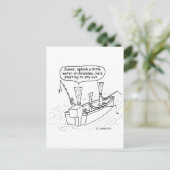 Fischreeds Postkarte (Stehend Vorderseite)