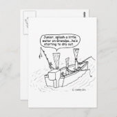 Fischreeds Postkarte (Vorne/Hinten)