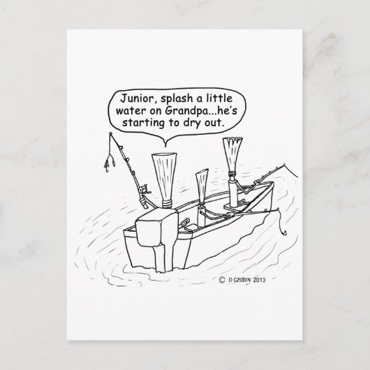 Fischreeds Postkarte (Vorderseite)