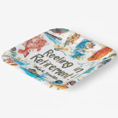 Fischresignation im Party des Ruhestands Pappteller (Gewinkelt)