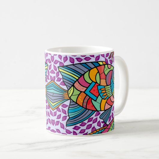 Fischriff Kaffeetasse (VorderseiteRechts)