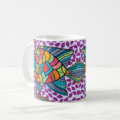 Fischriff Kaffeetasse (Vorderseite Links)