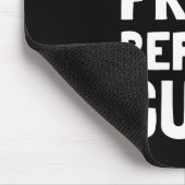Fischrogen vor Typen Mousepad (Ecke)