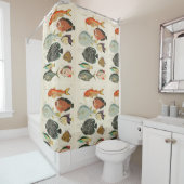 Fischsammlung Duschvorhang (Beispiel)