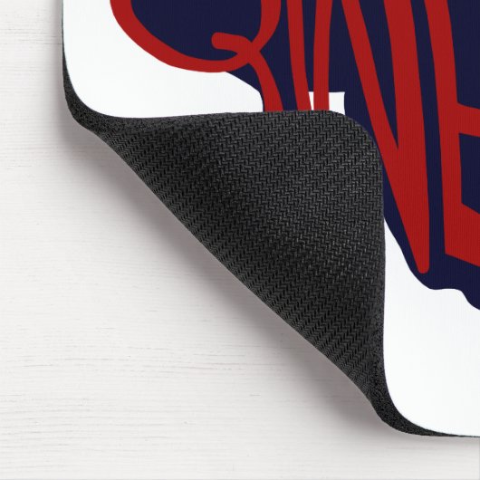 Fischschablone Mousepad (Ecke)