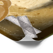 Fischschale Poster (Ecke)