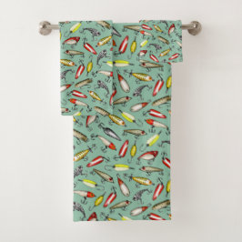 Fischschätze Badhandtuch Set