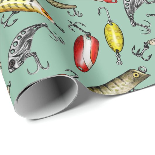 Fischschätze Geschenkpapier (Rolleneckpunkt)