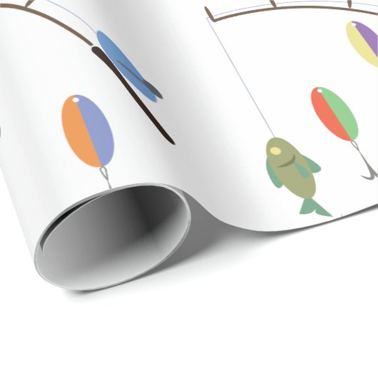 Fischschätze Geschenkpapier (Rolleneckpunkt)
