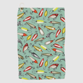 Fischschätze Golfhandtuch