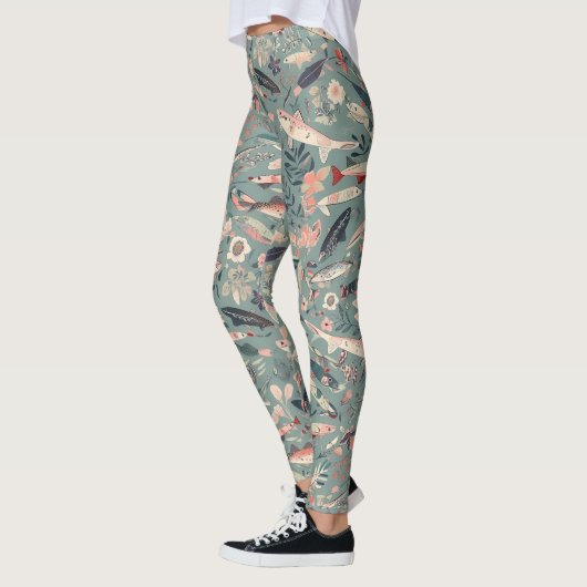 Fischschätze Leggings (Links)