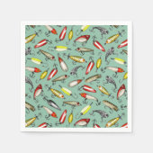 Fischschätze Serviette (Vorderseite)