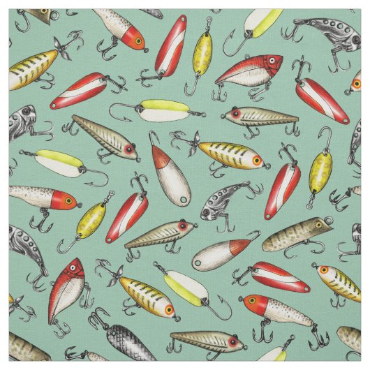 Fischschätze Stoff (Muster)