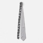 Fischscheibe, Abstrakt Krawatte (Rückseite)