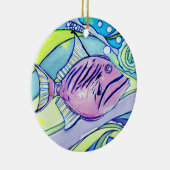 Fischschmuck Keramik Ornament (Rechts)