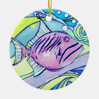 Fischschmuck Keramik Ornament