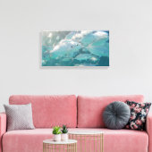 FISCHSCHSCHULE AUF LEINWAND 20 "x 16" (Insitu (Wohnzimmer))