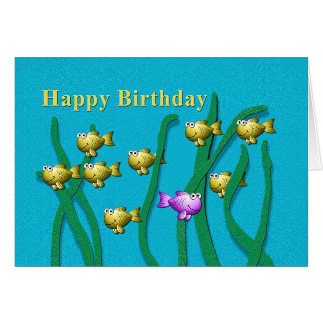 Fischschule (Vorderseite (Horizontal))