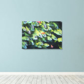 Fischschule 13 leinwanddruck (Insitu (Holzboden))