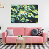 Fischschule 13 leinwanddruck (Insitu (Wohnzimmer))