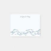 Fischschule 4 x 3 post-it klebezettel (Vorderseite)