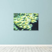 Fischschule 7 leinwanddruck (Insitu (Holzboden))