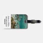 Fischschule Gepäckanhänger (Rückseite horizontal)