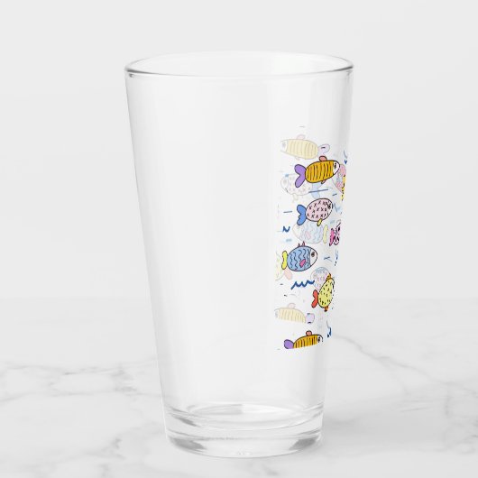 Fischschule Glas (Rechts)