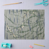 Fischschule in Kelp Seidenpapier (Basteln)