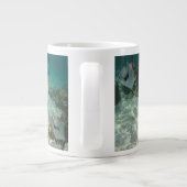 Fischschule Jumbo-Tasse (Rückseite)