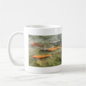 Fischschule Koi Kaffeetasse (Links)