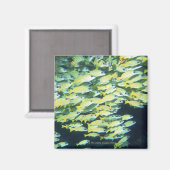 Fischschule Magnet (Vorderseite/Rückseite)