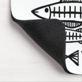 Fischschule Mousepad (Ecke)