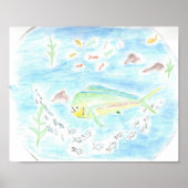 Fischschule Poster (Vorne)