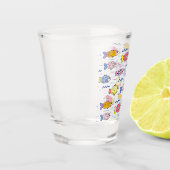 Fischschule Schnapsglas (Links)
