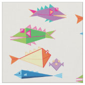 Fischschule Stoff (Nahaufnahme)