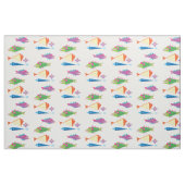 Fischschule Stoff (Fat Quarter (45,7 x 55,9 cm))