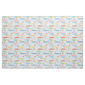 Fischschule Stoff (Fat Quarter (45,7 x 55,9 cm))