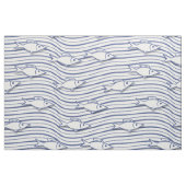 Fischschule Stoff (Fat Quarter (45,7 x 55,9 cm))