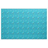 Fischschule, Türkis, Blau und Aqua Stoff (Yard (91,4 cm))