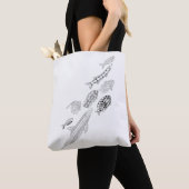 Fischschule Vollständige Tasche (Von Nahem)
