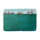 Fischschule von Thornton Utz Badematte (Vorderseite)