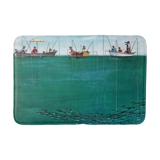 Fischschule von Thornton Utz Badematte (Vorderseite)