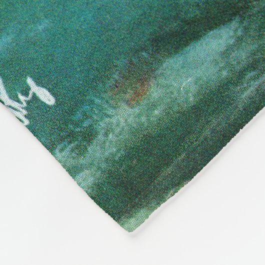 Fischschule von Thornton Utz Fleecedecke (Ecke)