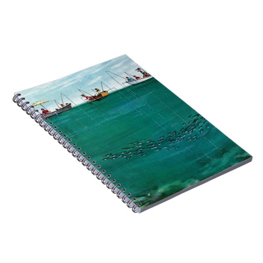 Fischschule von Thornton Utz Notizblock (Rechte Seite)