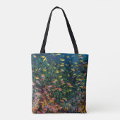 Fischschulen im Riff Tasche (Rückseite)