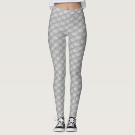 Fischschuppen-Meerjungfrau Leggings