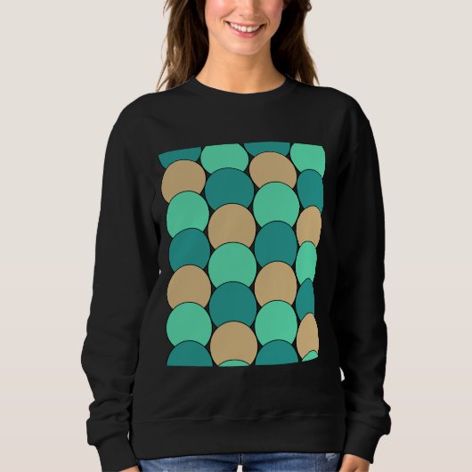 Fischschuppen Sweatshirt (Vorderseite)
